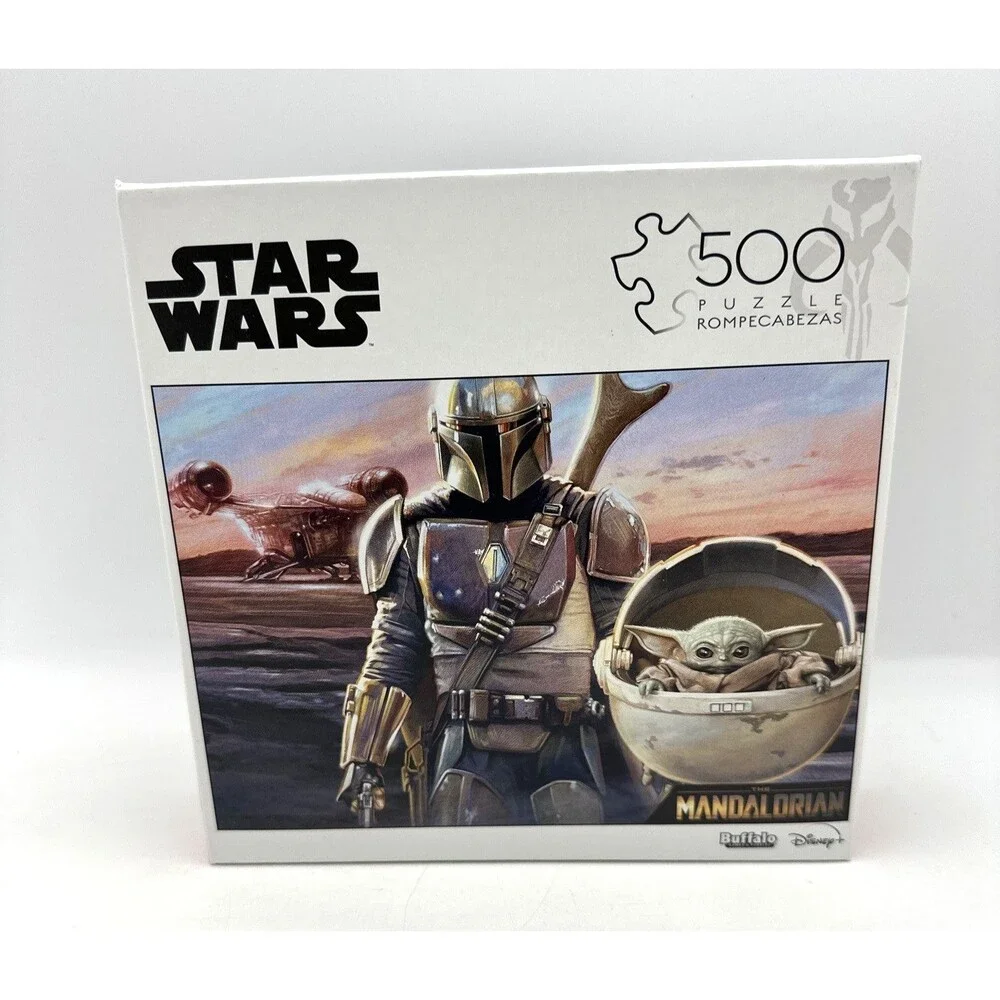 Star Wars Puzzle Mandalorian & Grogu 500 Piece NEW SEALED